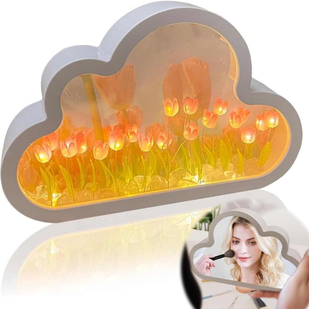 Lampara Infinita de Tulipanes ☁️
